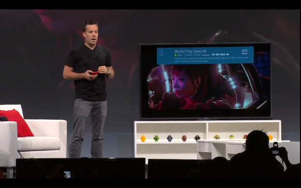 Android TV auf der Google I/O (Bild: Andreas Sebayang/Golem.de)